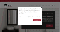 Desktop Screenshot of majesticmirror.com